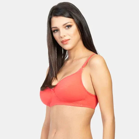3/4th coverage rosebite minimiser bra Envie lightweight non wired comfortable bra for women