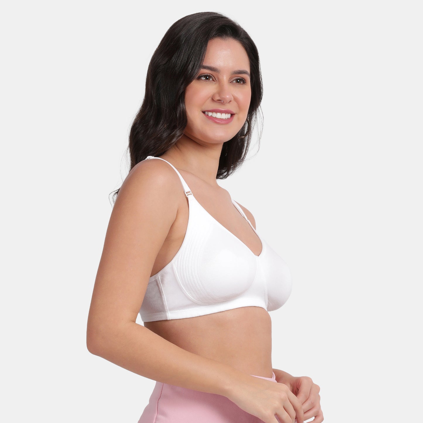 Envie Value+ Non-Padded Non-Wired 3/4th Coverage Minimiser Bra - NVB1024