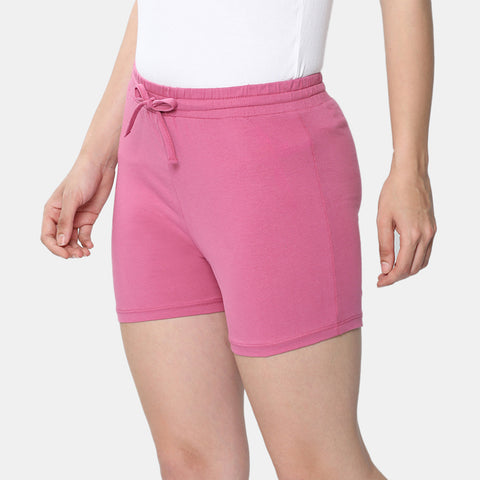 Envie Hugged Fit Hot Shorts - NVS5028 (Heather Rose)