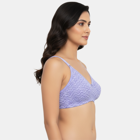 Envie Non-Padded Non-Wired 3/4th Coverage Minimiser Bra - NVB1145 (Assorted)