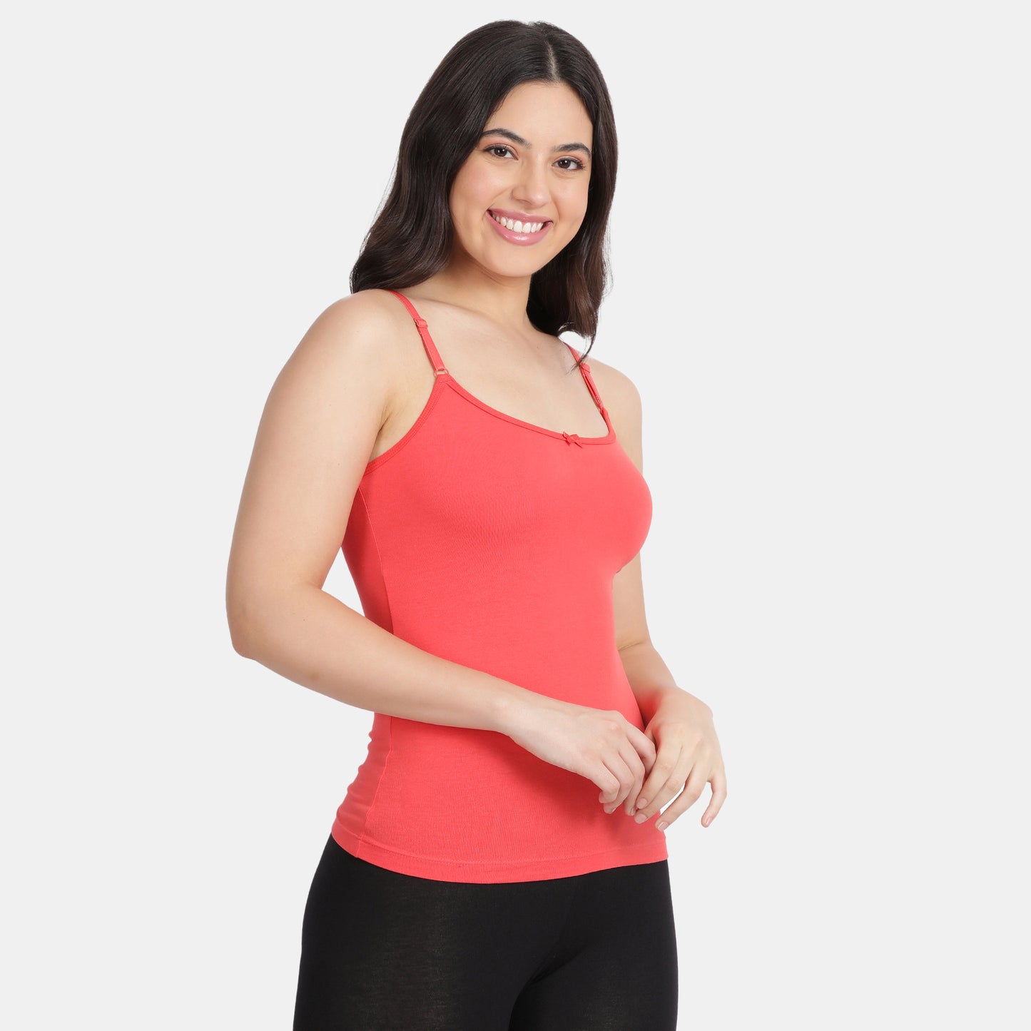 Envie Value+ Regular Fit Round Neck Short Length Basic Camisole - NVC3001