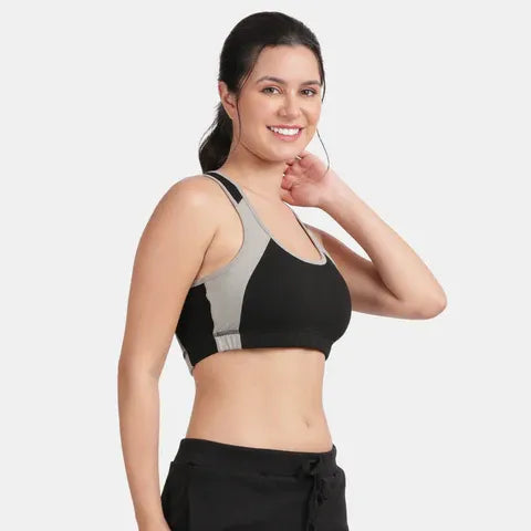 Envie full coverage padded sports bra NVB1051 for gym yoga and everyday comfort