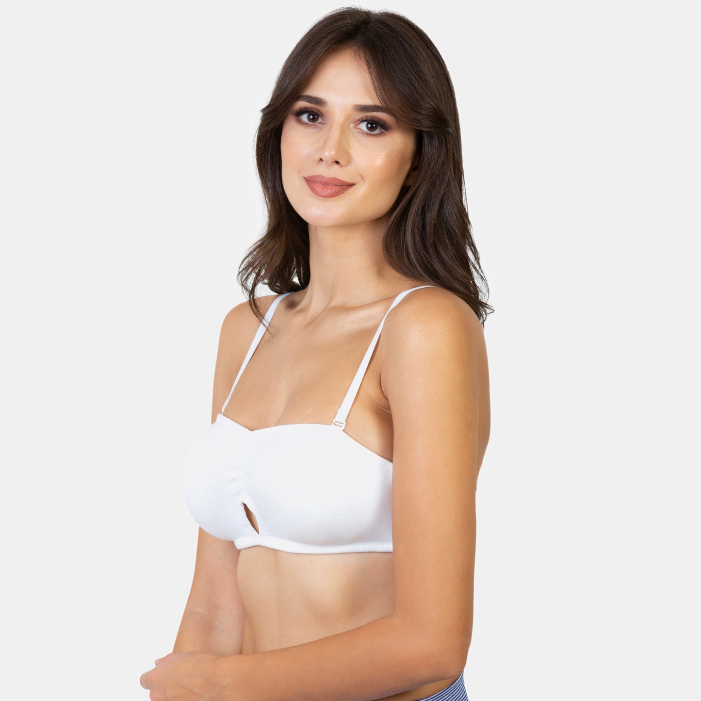 Envie Non-Padded Non-Wired Medium Coverage Bandeau Bra - NVB1027