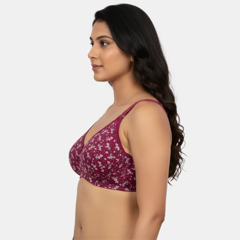 Envie minimiser bra non padded non wired 3/4th coverage NVB1145 assorted colors smooth full coverage everyday comfort bra for women
