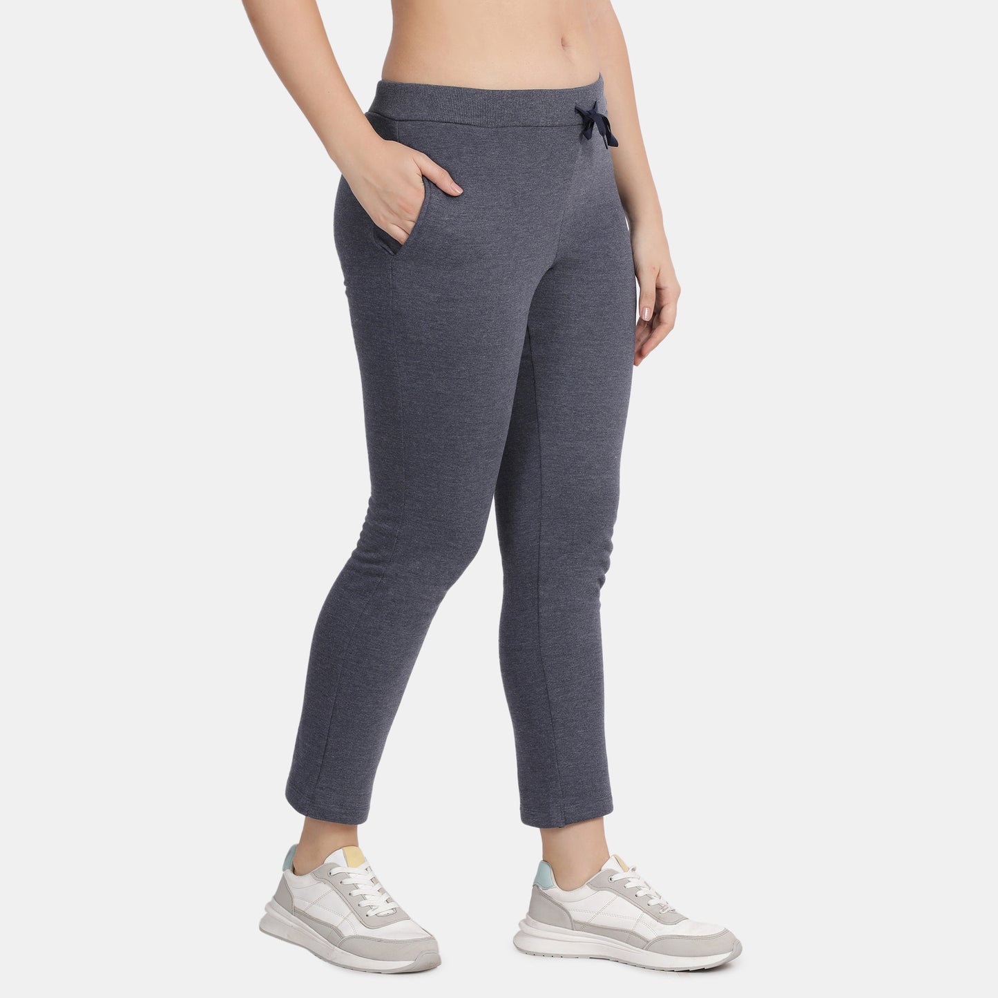 Envie Regular Fit Ankle Length Fleece Track Pant - NVTP8013