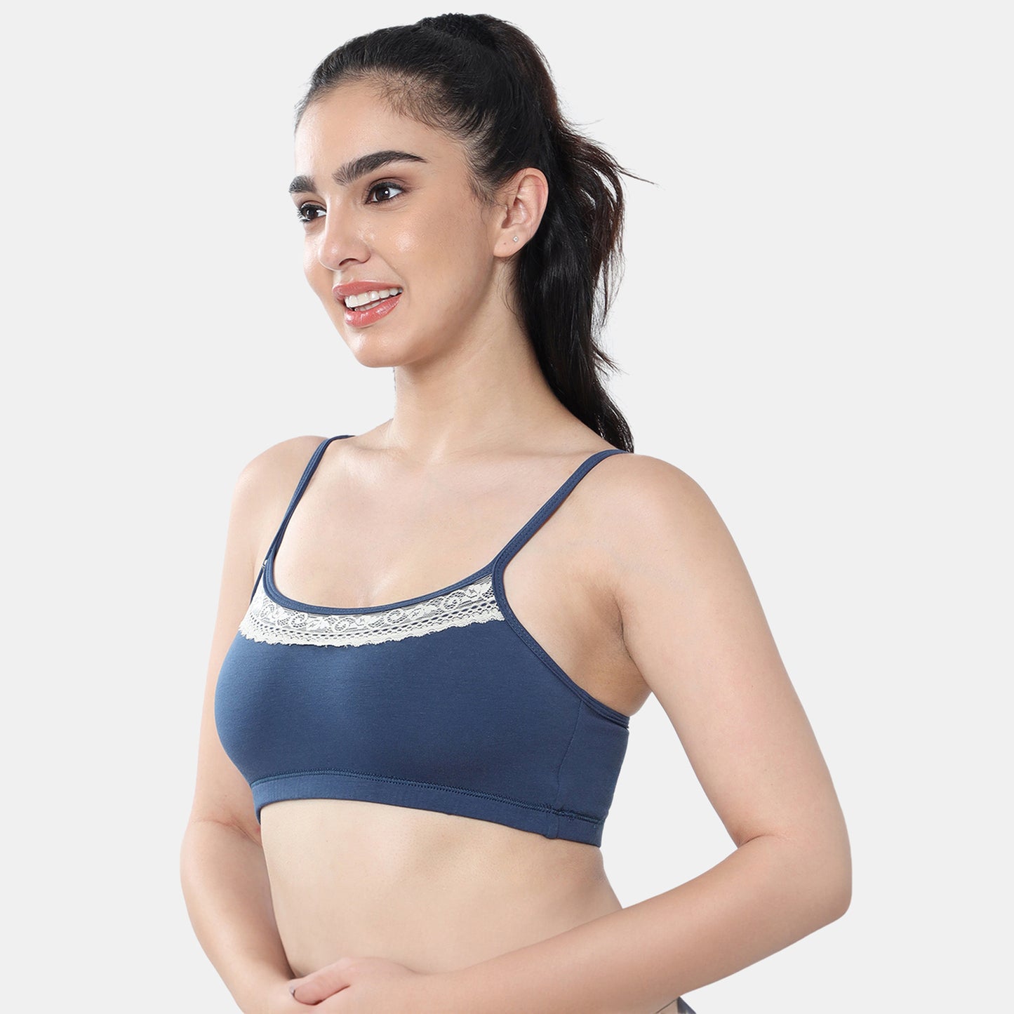 Envie Girls Non-Padded Non-Wired Full Coverage Beginners Bra - NVGB1113