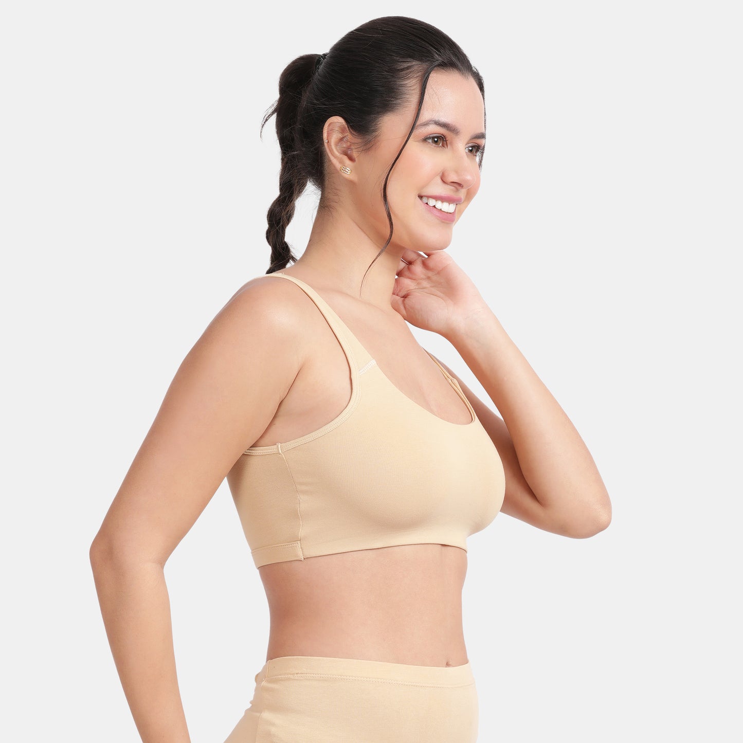 Envie Non-Padded Non-Wired Full Coverage Sports Bra - NVB1054