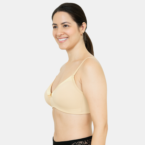 Envie Padded Non-Wired 3/4th Coverage T-Shirt Bra - NVB1128 (Skin)