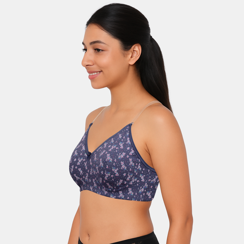 Envie Non-Padded Non-Wired 3/4th Coverage Minimiser Bra - NVB1135 (Assorted)
