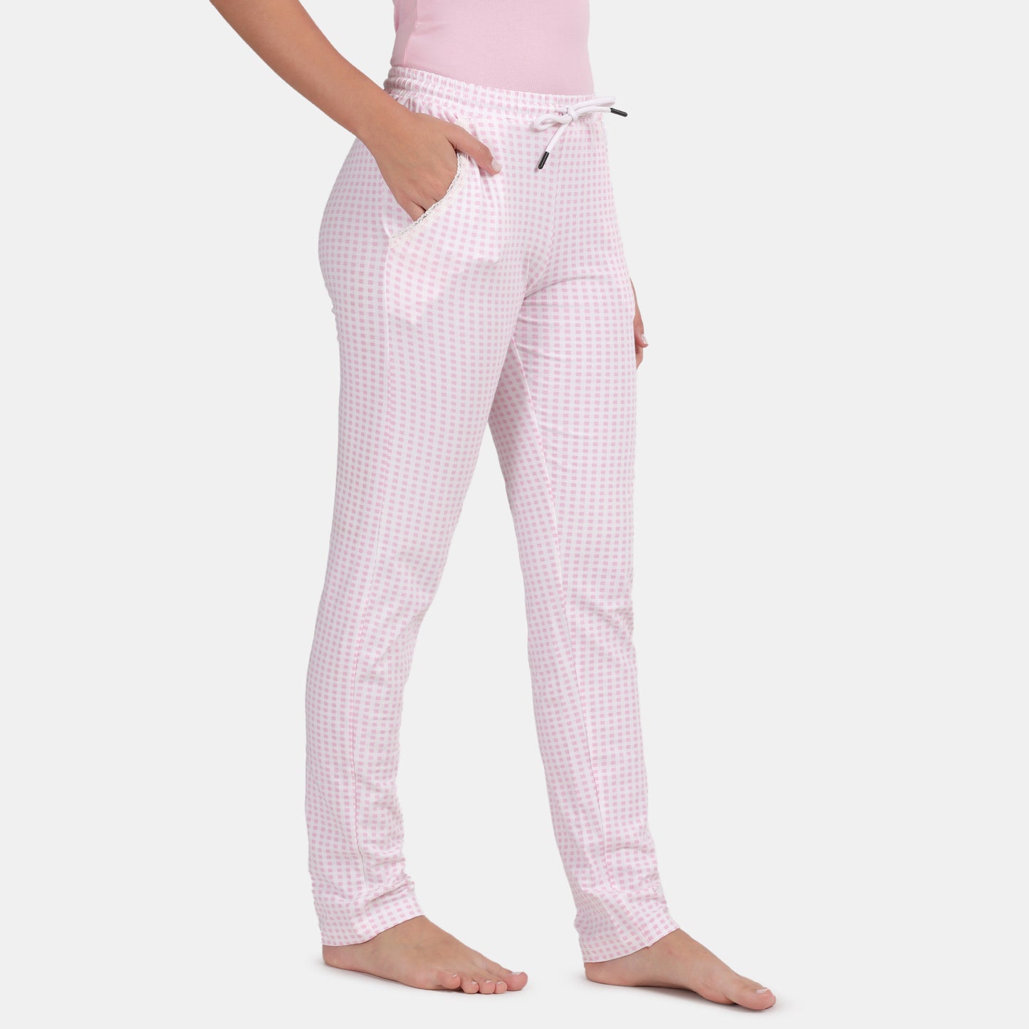 Envie Narrow Fit Ankle Length Pyjama - Assorted NVTP8003