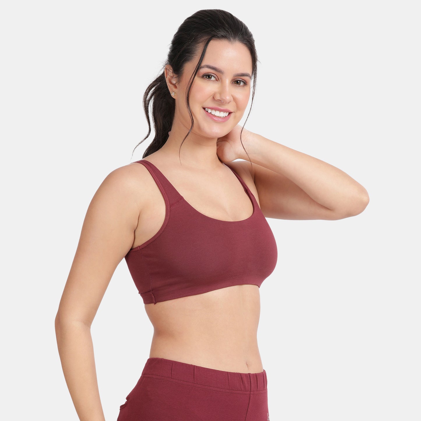 Envie Non-Padded Non-Wired Full Coverage Sports Bra - NVB1054