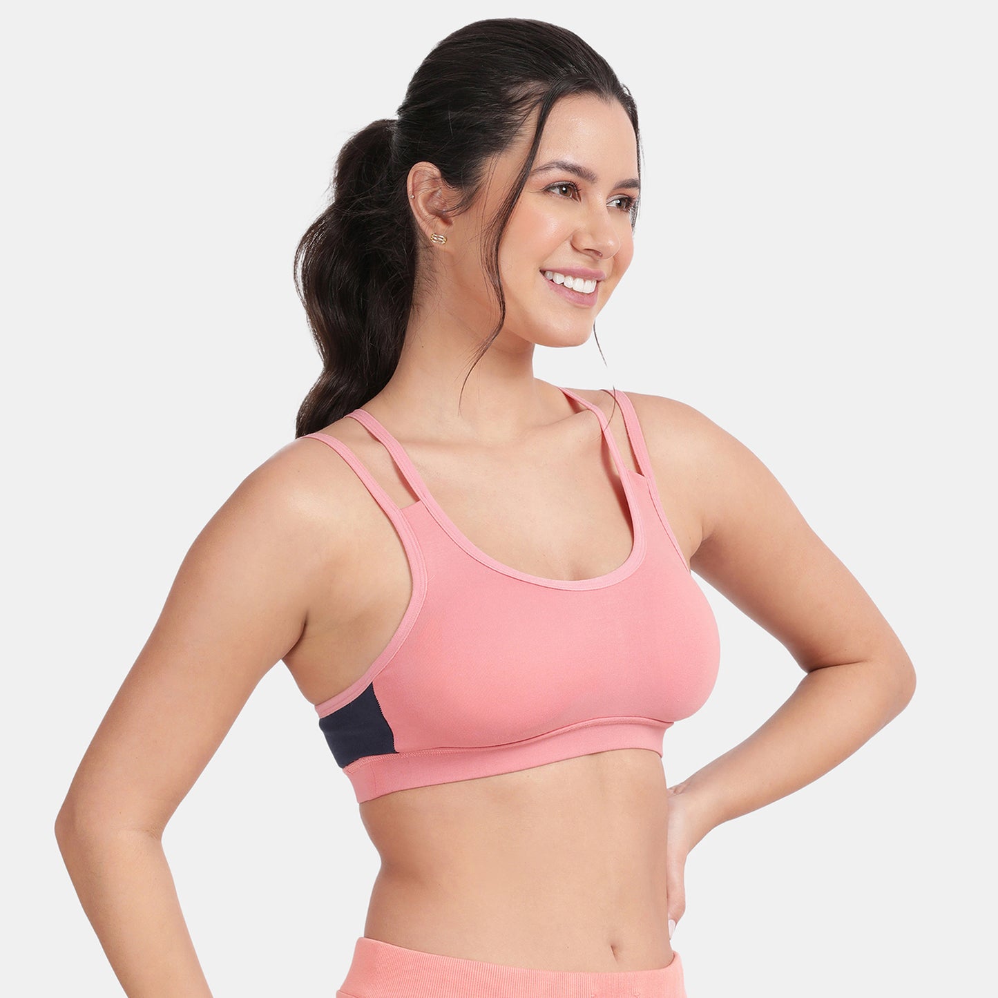 Envie Padded Non-Wired Full Coverage Sports Bra - NVB1068