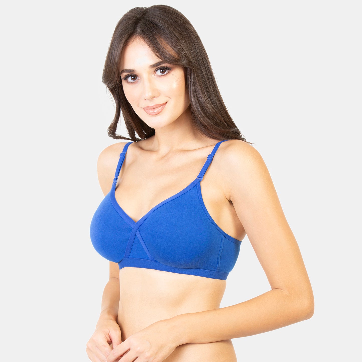 Envie Non-Padded Non-Wired 3/4th Coverage T-Shirt Bra - NVB1040