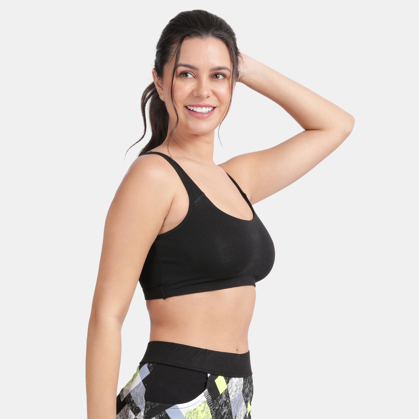 Envie Non-Padded Non-Wired Full Coverage Sports Bra - NVB1054