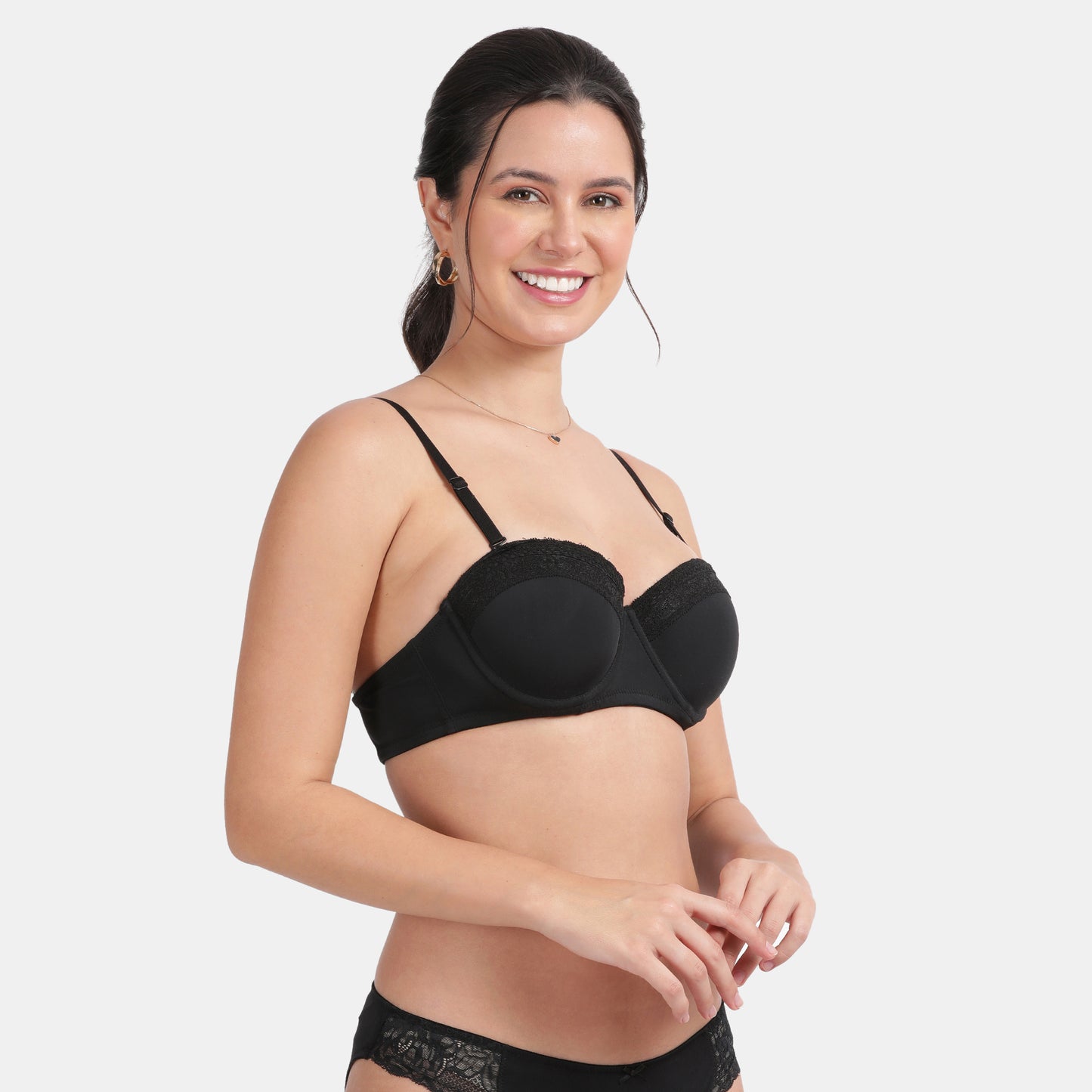 Envie Padded Wired Medium Coverage Push-Up Bra - NVB1119