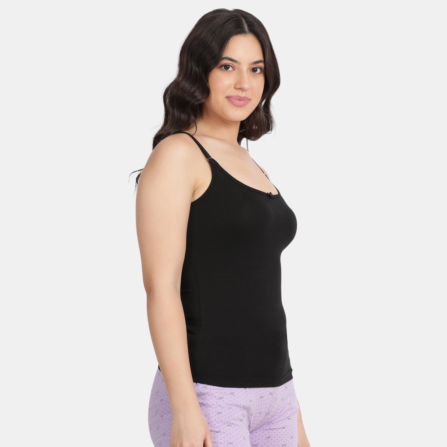 Envie Relaxed Fit Scoop Neck Short Length Camisole - NVC3010