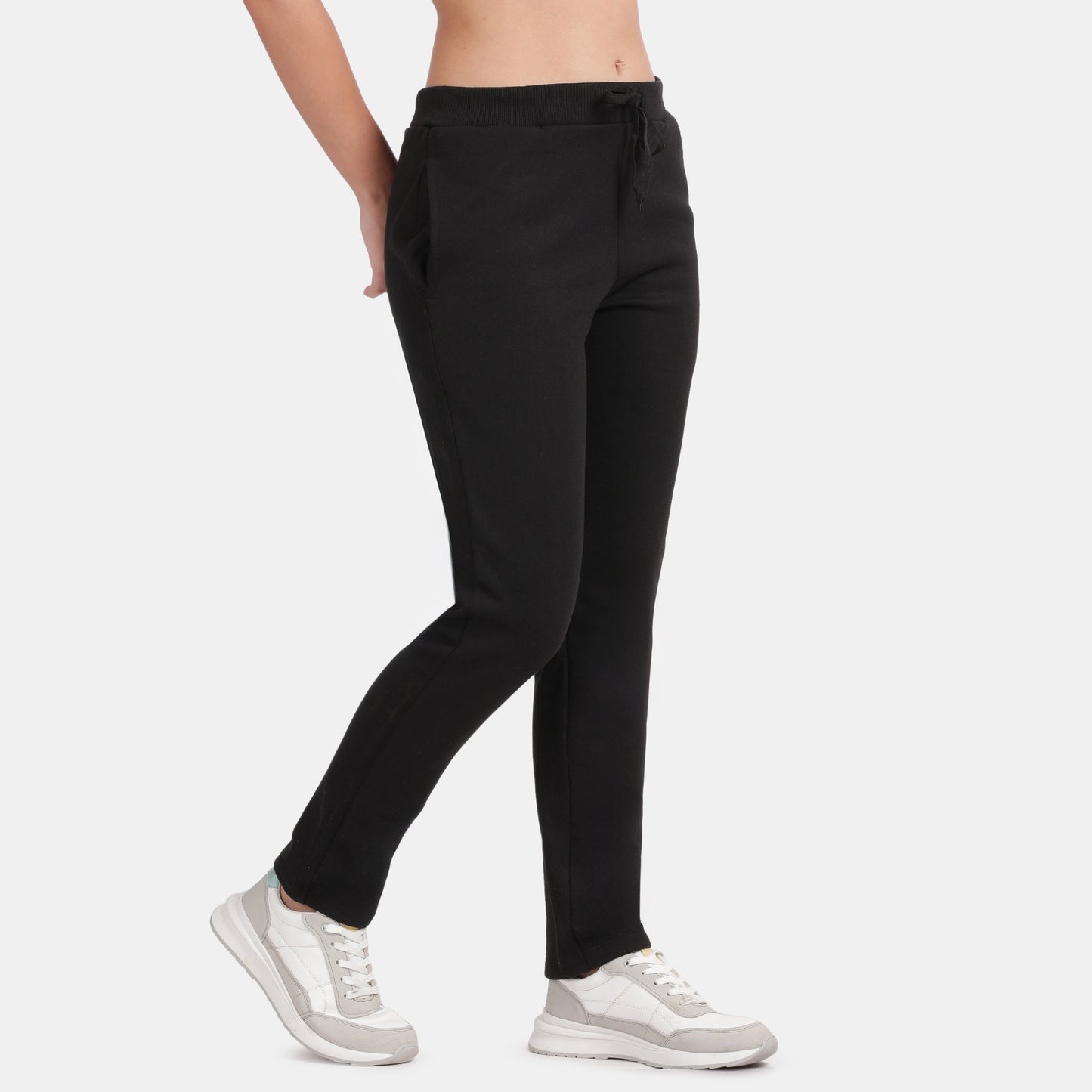 Envie Regular Fit Ankle Length Fleece Track Pant - NVTP8013