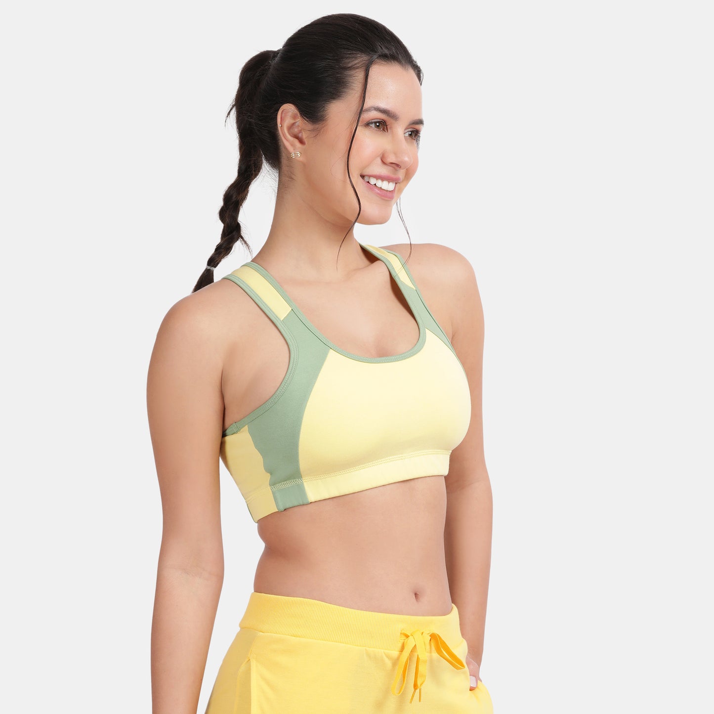 Envie Padded Non-Wired Full Coverage Sports Bra - NVB1051