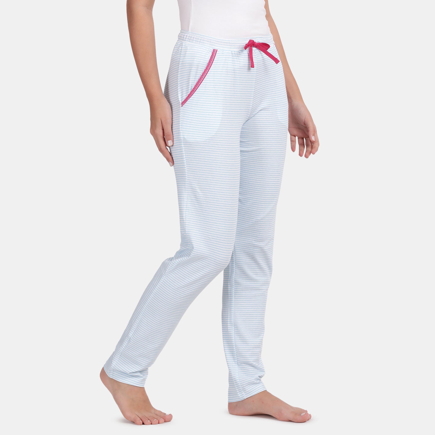 Envie Narrow Fit Ankle Length Pyjama - Assorted NVTP8003