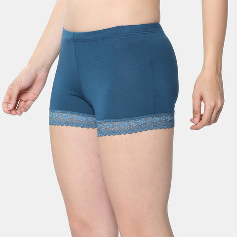 Envie Hugged Fit Ultralight Hot Shorts - NVS5030 (Majolica Blue)