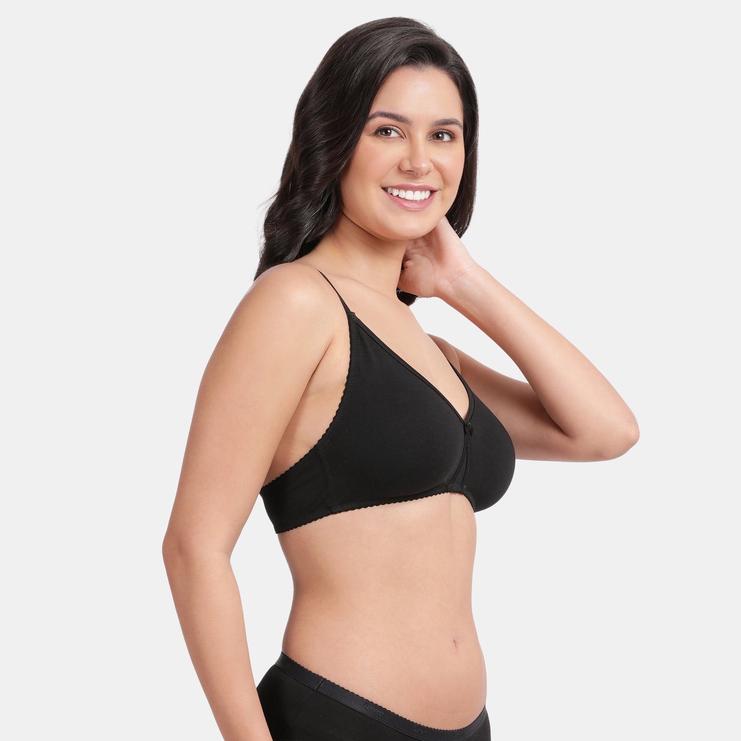 Envie Non-Padded Non-Wired 3/4th Coverage T-Shirt Bra - NVB1058