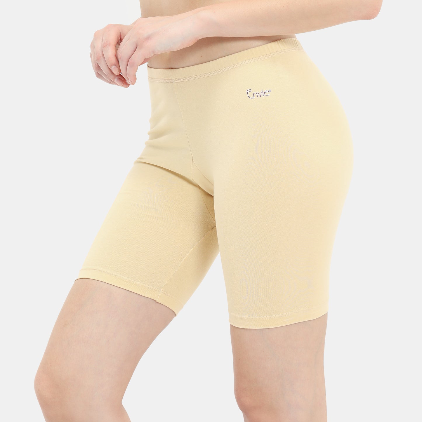 Envie Hugged Fit Thigh Length Cycling Shorts - NVS5025