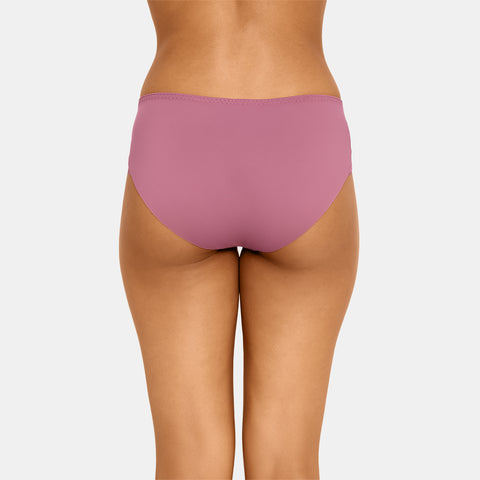 Envie Medium Rise 3/4th Coverage Hipster - NVP2062 (Mauve)