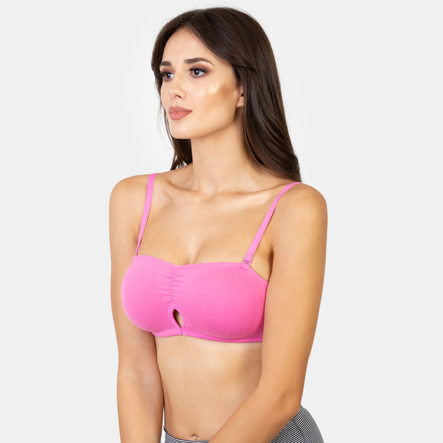 Envie Value+ Non-Padded Non-Wired Medium Coverage Bandeau Bra - NVB1027