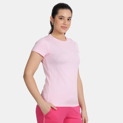 Envie Regular Fit Short Sleeve T-Shirt - NVTS1001 (Pink)