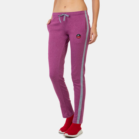 Envie Narrow Fit Ankle Length Track Pant - NVTP8004 (Amethyst)