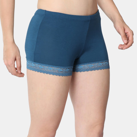 Envie Hugged Fit Ultralight Hot Shorts - NVS5030 (Majolica Blue)