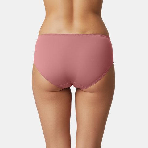 Envie Mid Rise 3/4th Coverage Lace Hipster - NVP2067 (Mauve)