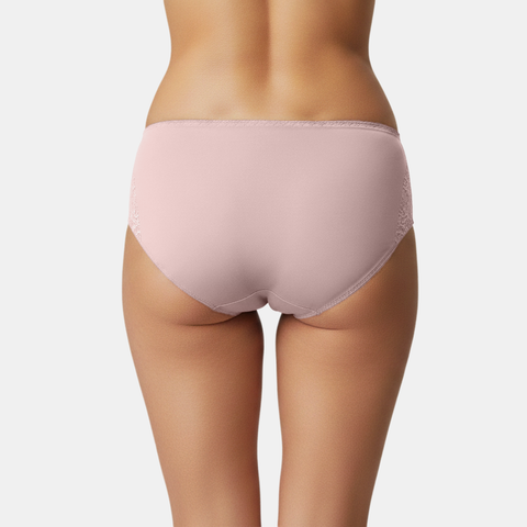 Envie Mid Rise 3/4th Coverage Lace Hipster - NVP2067 (Mouse)