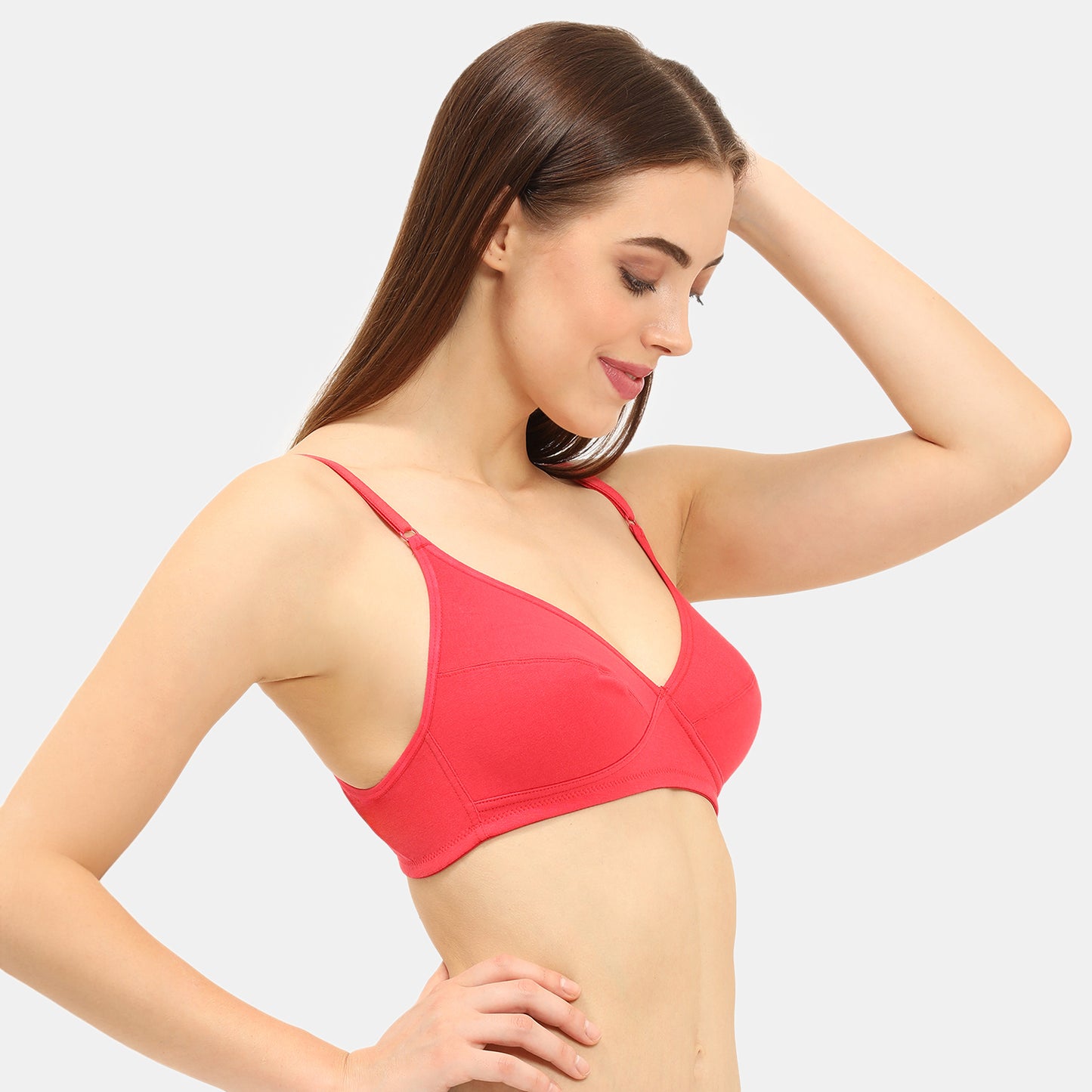 Envie Value+ Non-Padded Non-Wired 3/4th Coverage Minimiser Bra - NVB1083