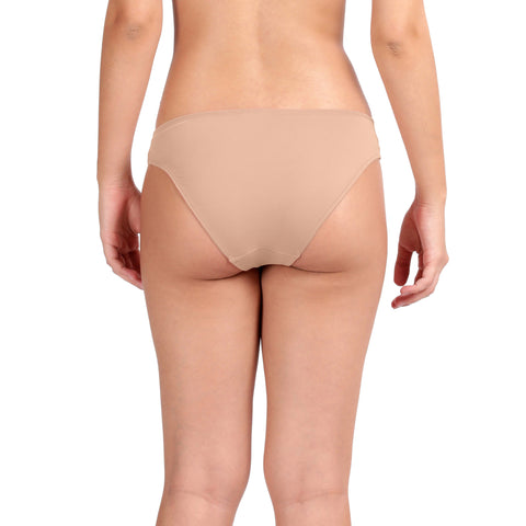 Envie Low Rise Half Rear Coverage Lace Bikini - NVP2060 (Skin)