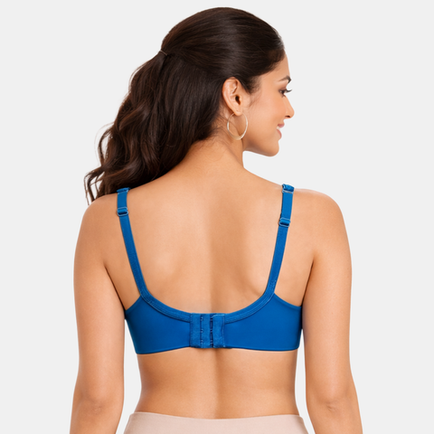Envie Non - Padded Non - Wired Lace Bra NVBDU02 (Royal Blue)