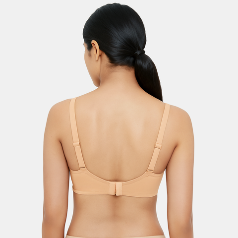 Envie Non-Padded Wired 3/4th Coverage T-Shirt Bra - NVB1132 (Skin)