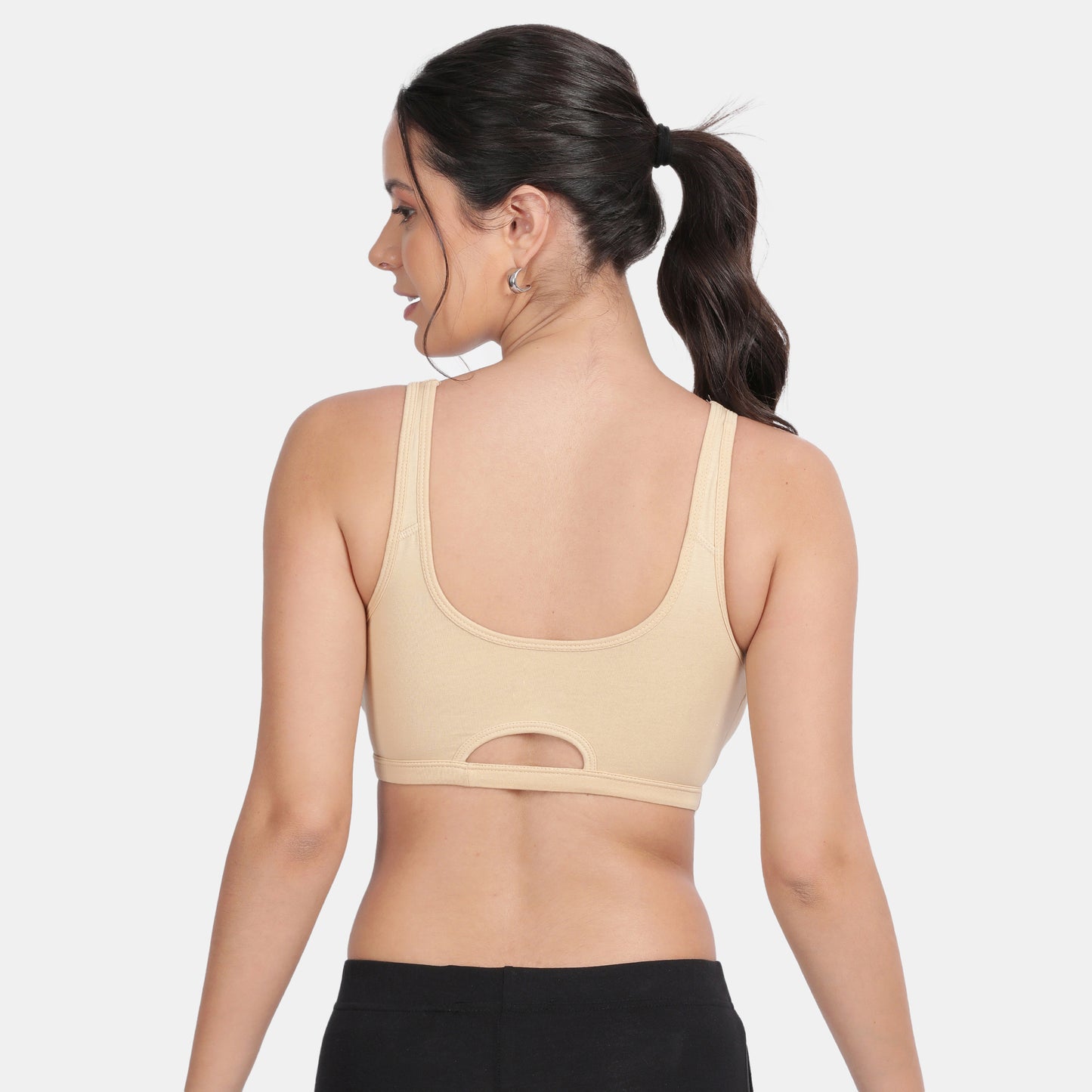 Envie Padded Non-Wired 3/4th Coverage Sports Bra - NVB1123