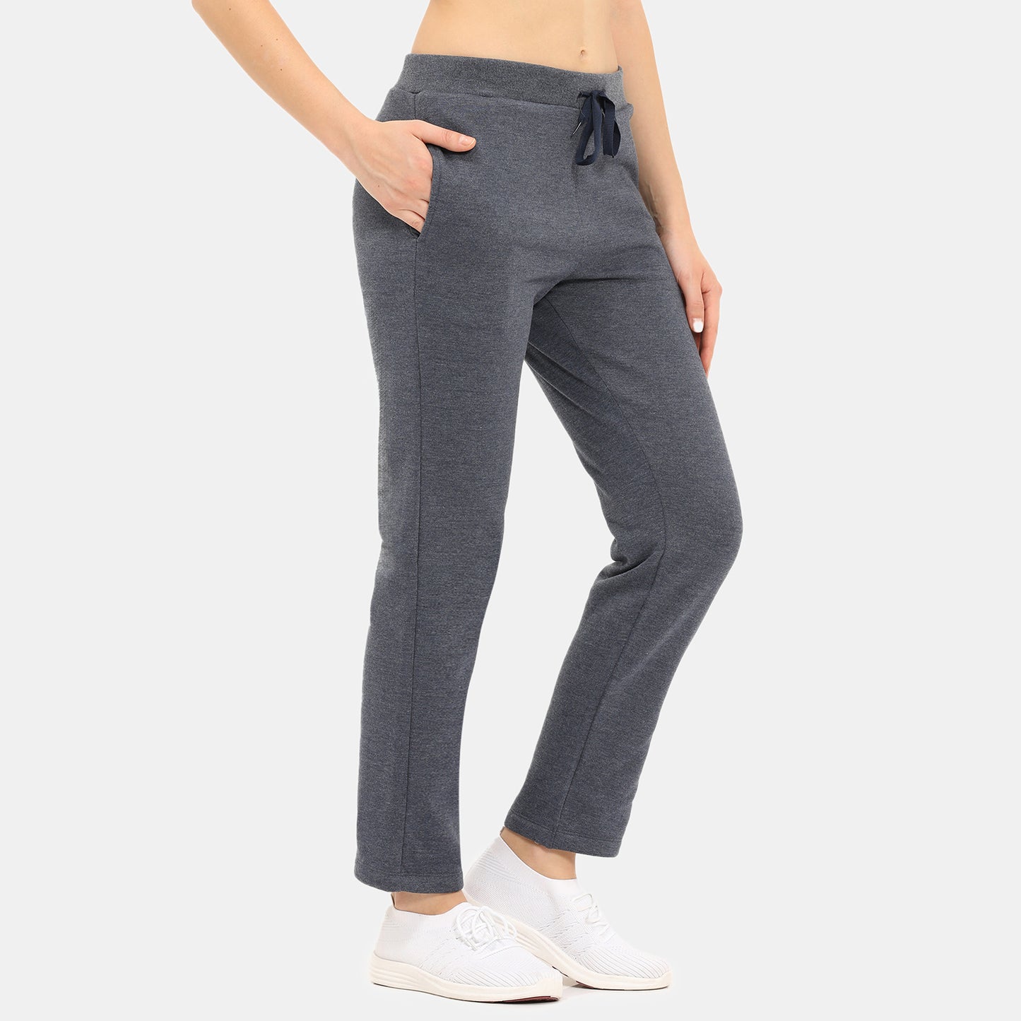 Envie Regular Fit Ankle Length Fleece Track Pant - NVTP8013