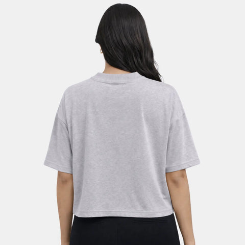 Envie Relaxed Fit Short Sleeve T-Shirt - NVTS1002 (Grey Melange)