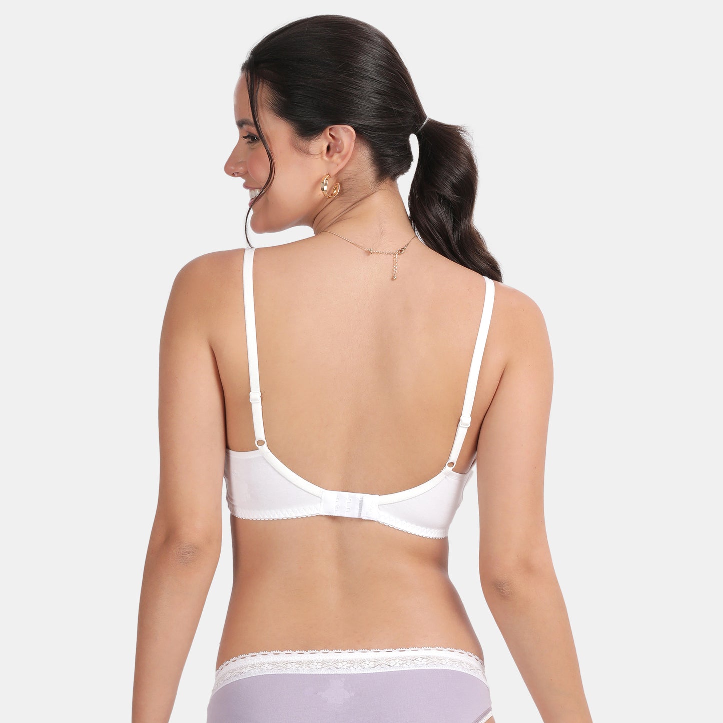 Envie Non-Padded Non-Wired 3/4th Coverage T-Shirt Bra - NVB1057