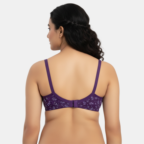Envie Non-Padded Non-Wired 3/4th Coverage Minimiser Bra - NVB1145 (Assorted)