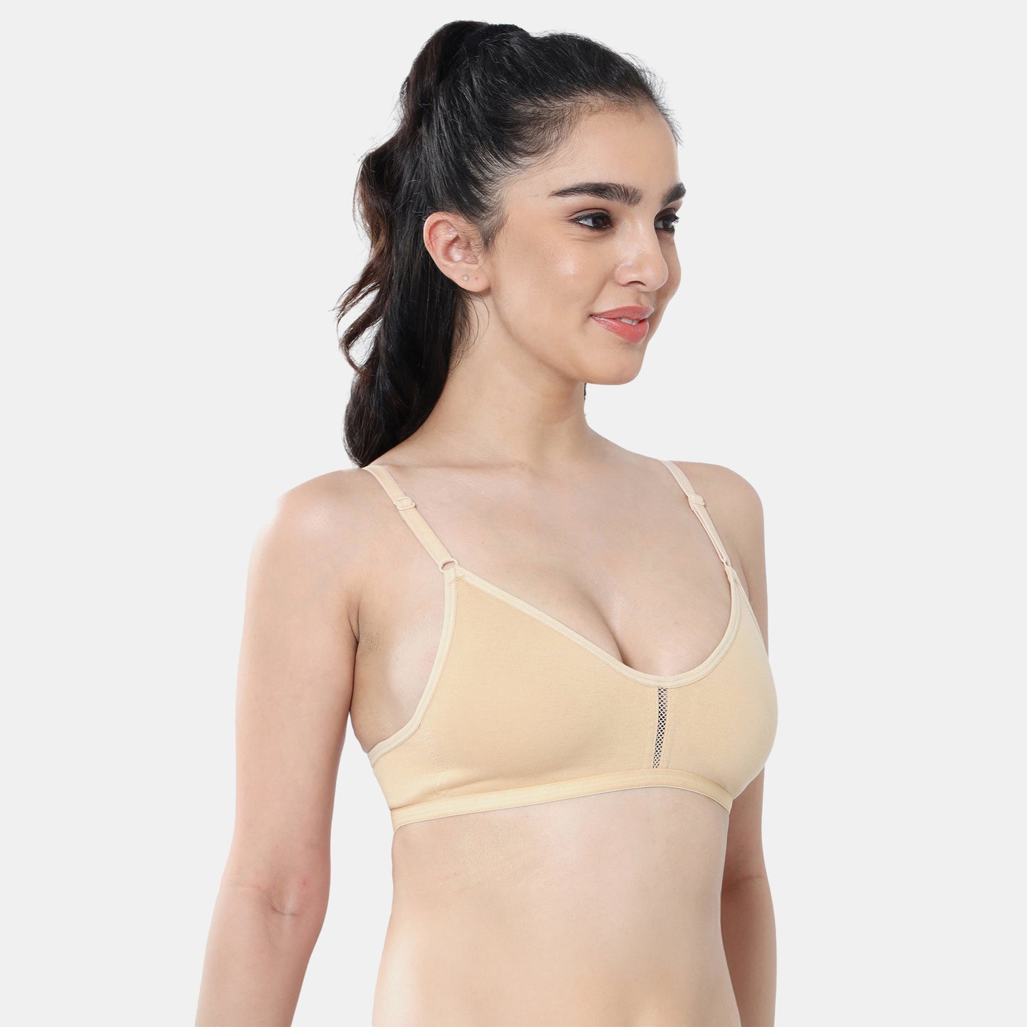 Envie Value+ Non-Padded Non-Wired 3/4th Coverage T-Shirt Bra - NVB1082