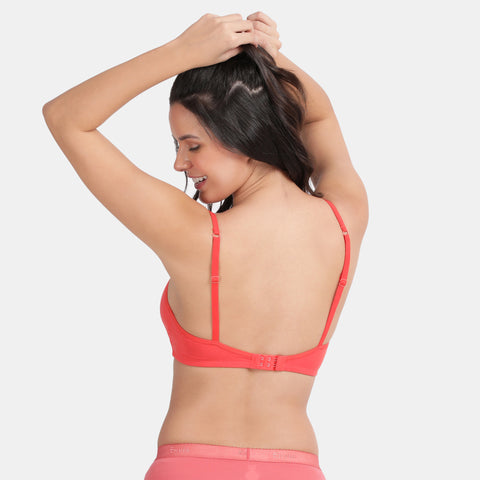 Envie Value+ Girls Non-Padded Non-Wired Full Coverage Teenage Bra - EVEGBA006 (C Red)