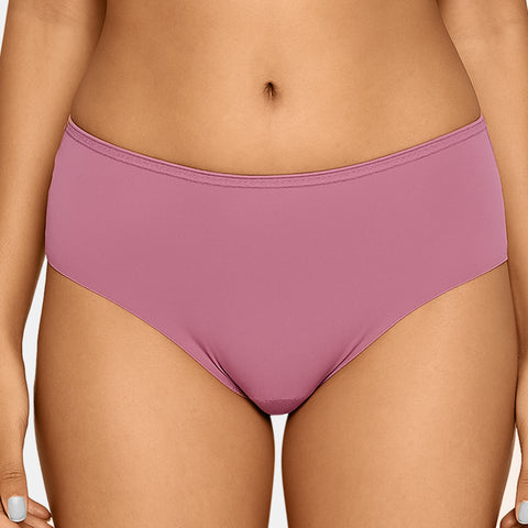 Envie Medium Rise 3/4th Coverage Hipster - NVP2062 (Mauve)
