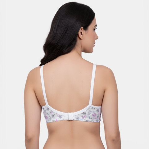 Envie Non-Padded Non-Wired 3/4th Coverage Minimiser Bra - NVB1145 (Assorted)