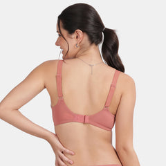Envie Non-Padded Wired 3/4th Coverage T-Shirt Bra - NVB1132 (Mauve Mist)