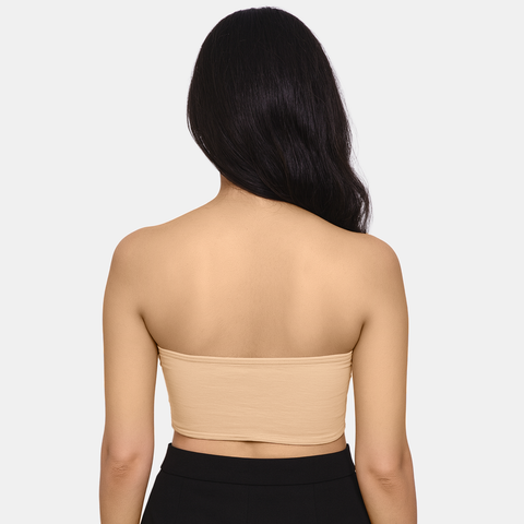 Envie Non-Padded Non-Wired Medium Coverage Bandeau Bra - NVB1144 (Nude)