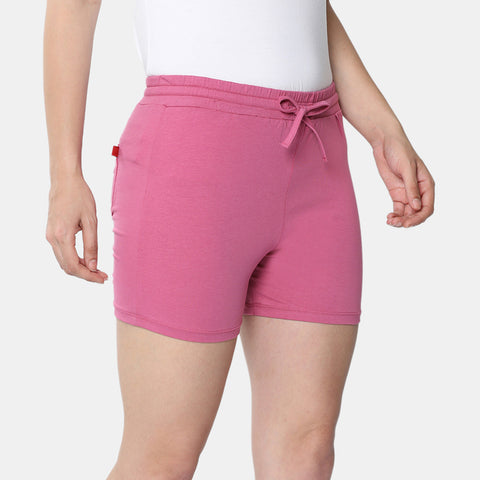 Envie Hugged Fit Hot Shorts - NVS5028 (Heather Rose)
