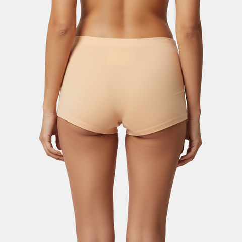 Envie High Rise Full Coverage Boyshorts - NVP2065 (Nude)